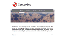 Tablet Screenshot of centergeo.us